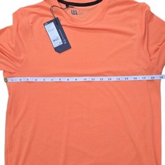 VRST Icon Short Sleeve Tee Men’s Small Fresh Tangerine Heather Orange Tencel Gym