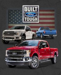 Joe Blow T’s Ford Trucks 2020 F Series Gray T-Shirt F150 F250 Super Duty Limited