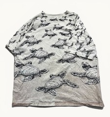 Vintage NWOT Men’s Andazia Turtle AOP Art Animal Graphic Print XL 90s
