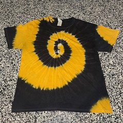 Spiral Tie Dye Shirt Large Gildan Heavy Cotton