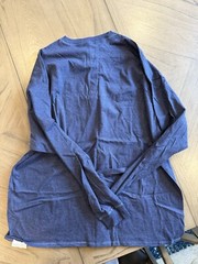 Hanes Mens Henley Shirt Size 3XL Unexpectedly Soft Long Sleeve T-Shirt