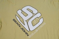 Sean John Collection Puff P Diddy Daddy T Shirt Y2K Sean Combs Men’s XL Gold