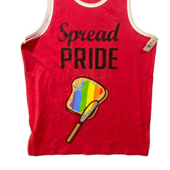 “Well Worn” Spread Pride Red Color Tank Top Size Large New With Tag