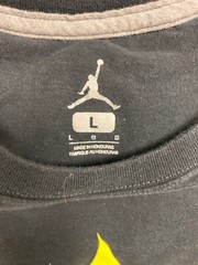 Mens Nike Air Jordan Brooklyn Mars Graphic Black Hip Hop T Shirt Size L Michael
