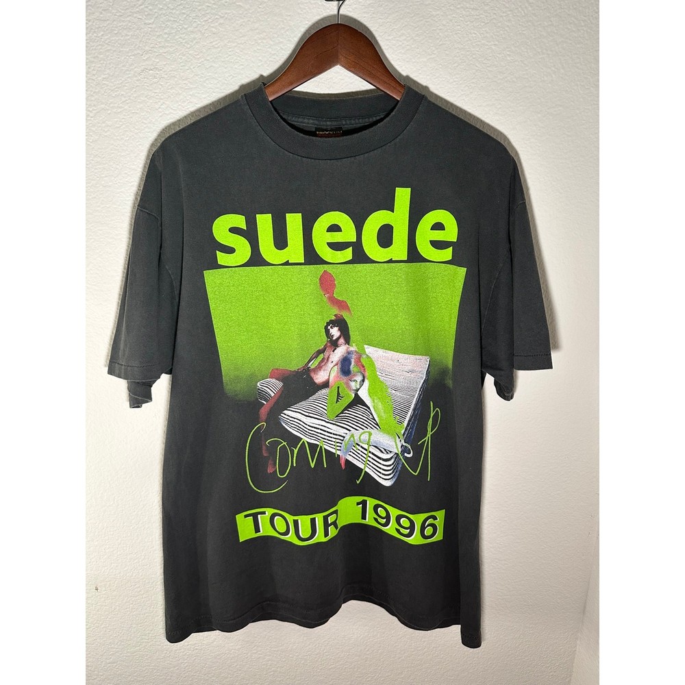 Suede “Coming up Tour 1996” Vintage Reprint Brockum Tag Single Stitch