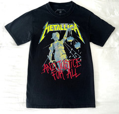 Metallica And Justice For All T Shirt Size: S (Black)