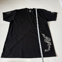 American Warrior Graphic T Shirt XL Black Born Bred Freedom USA Made