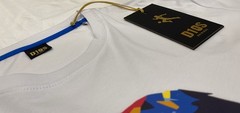 D10S Cotton 100% Maradona Diego Official Product White Jersey T-Shirt Dios 10