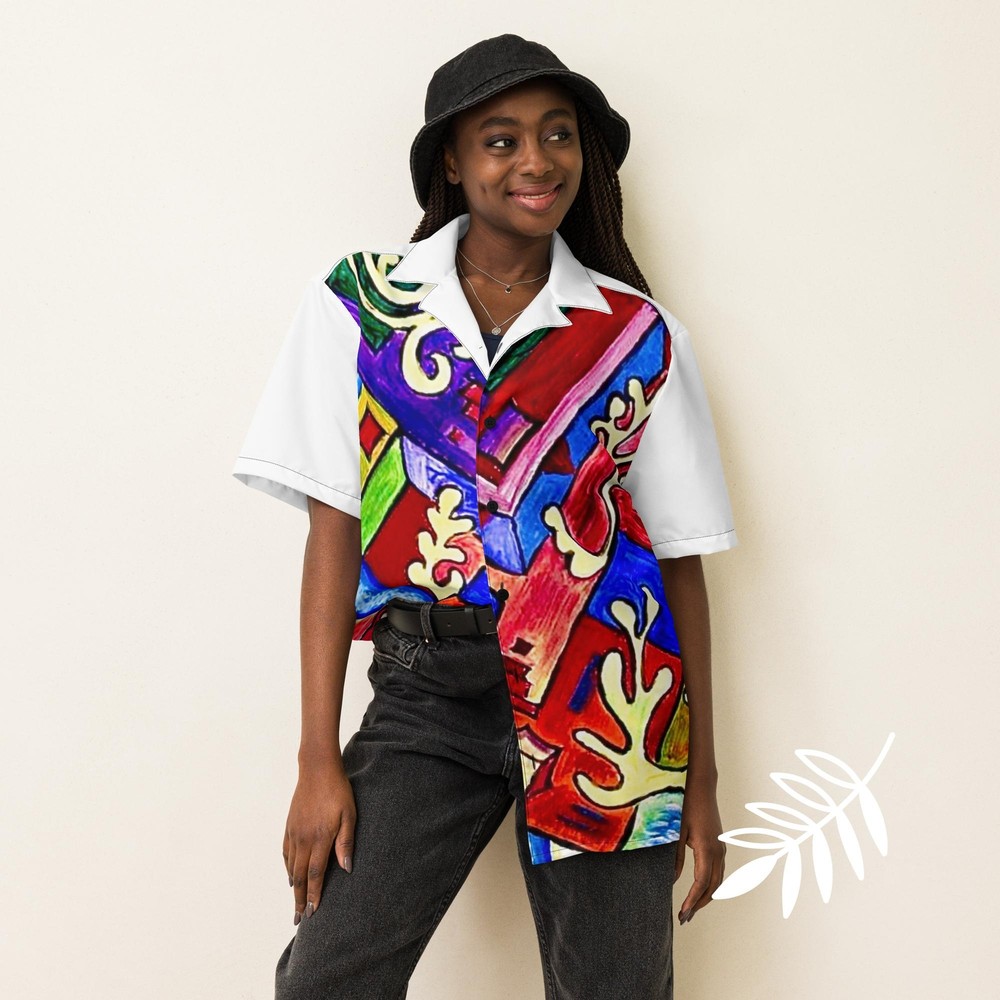 Unisex button shirt
