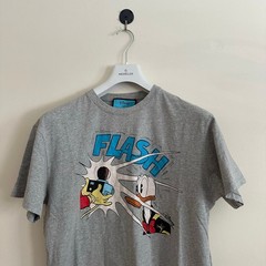 Gucci x Disney Donald Duck “Flash” Oversized T-Shirt Grey Melange Size M