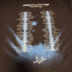 Rauw Alejandro Saturno World Tour 2023 T-Shirt Size X-Large Black NWOT ~ READ
