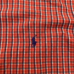 Ralph Lauren Polo BLAKE 80s-90s Vintage Short Sleeve Check Shirt Navy Japan