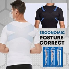 Men Slimming Tummy Control Tank Top Body Shaper Belly Chest Compression Shirt