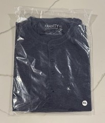 Faherty Men’s Newport Cloud Henley L/S T-Shirt Retail: $98 (NWT)