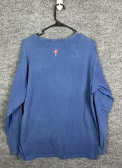 Peter Millar Shirt Mens Large Blue Long Sleeve Pima Cotton Golf Holiday