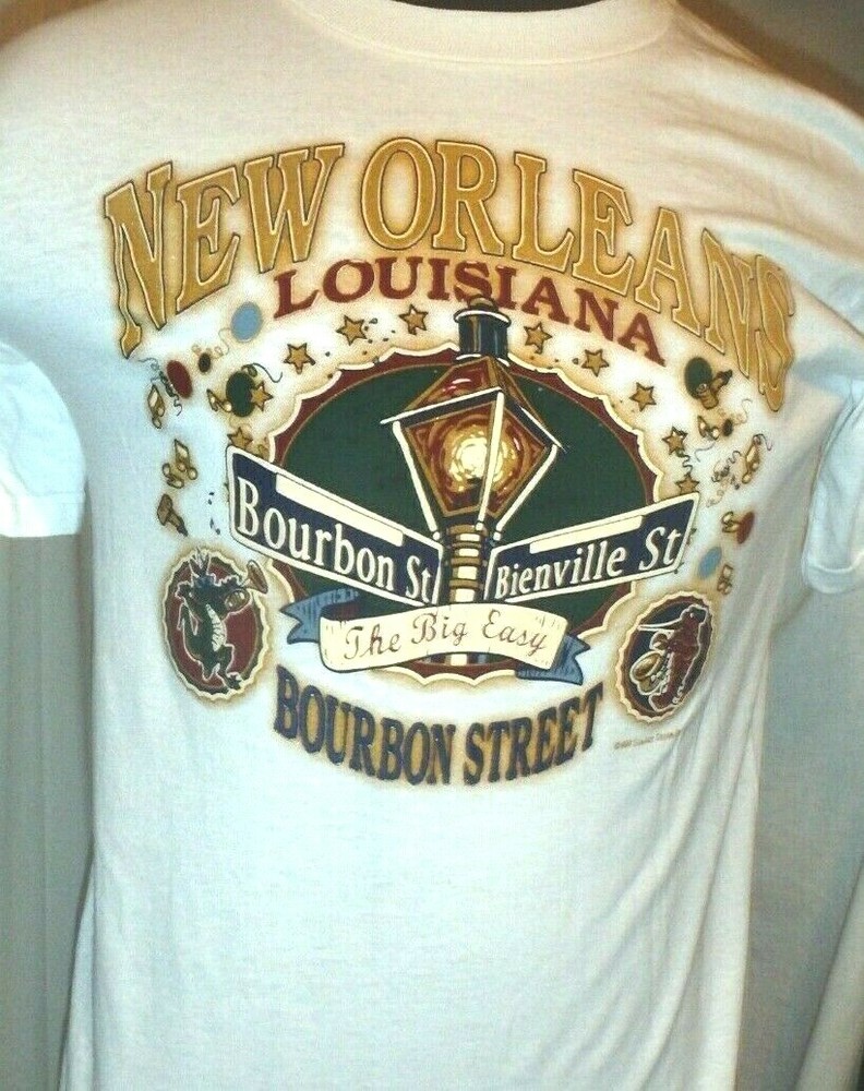 New Orleans Louisiana shirt Size Small Raised design