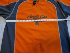 ARCTIC CAT ArcticWear Sno-Cross Jersey Orange Long Sleeve Shirt Mens Medium