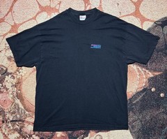 Hanes Heavyweight BenzaClin Tee Black Size XL Vintage