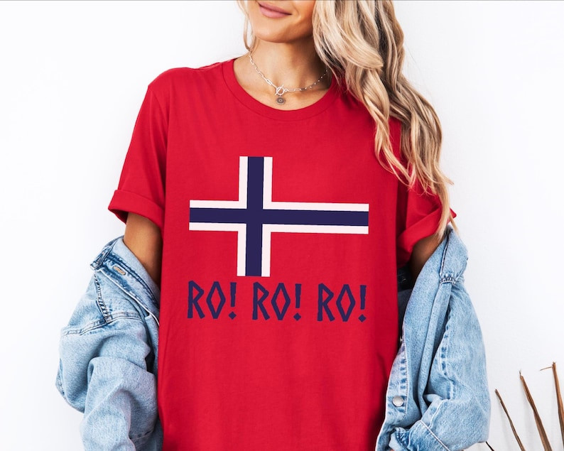 Norway Ro! Unisex T-Shirt, 2026 World Football Norwegian Team Chant Shirt