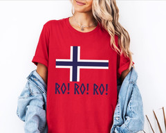 Norway Ro! Unisex T-Shirt, 2026 World Football Norwegian Team Chant Shirt