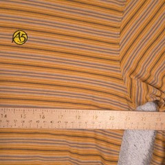 The North Face Shirt Mens Medium Orange Stripe A5 Series Long Sleeve Tee