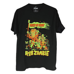 Rob Zombie Freaks on Parade Tour 2022 T Shirt Double-sided Tagless Adult Size L