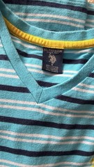 Polo Ralph Lauren T-Shirt Young Men’s Small V-Neck Striped
