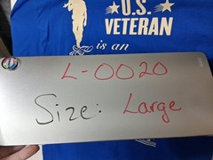 Veteran Shirt, Being a Veteran Is an Honor Being a Grandpa Is a Priceless size L