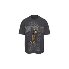 Nike NBA Champions New York Knicks 2026 Crystal Rhinestone T Loose Fit Black XL