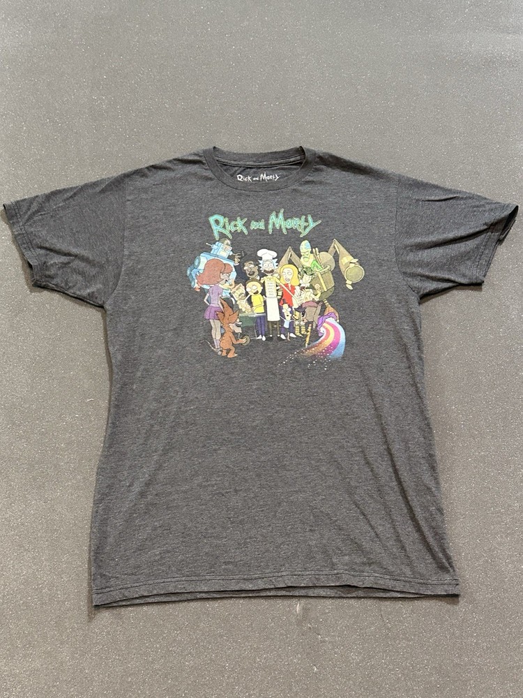 Rick And Morty Adult Swim T Shirt Medium