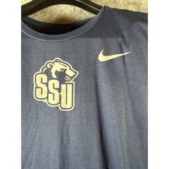 Nike Dri-FIT Shawnee State University SSU Bears T-Shirt Mens Medium Navy Blue