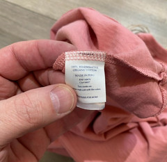 Faherty Sunwashed Short Sleeve T Mens XL Pink Organic Cotton Pocket Shirt