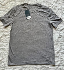 VRST Men’s Small Core Tee HEATHER GRAY, Moisture Wicking, Anti-Odor NEW w/ Tags