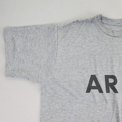 Reflective Army T Shirt Mens XL Gray Crew Neck Short Sleeve Military Stylized A