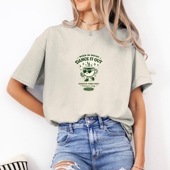 Groovy Coffee T-Shirt | Retro Coffee Lover Tee | Cute Dancing Coffee Cup | Vinta