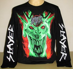 Slayer Metal Band Root Of All Evil Long Sleeve T-Shirt Size S M L XL 2XL 3XL New