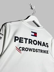 Mercedes AMG Petronas 2023 Mens White Racing T-Shirt