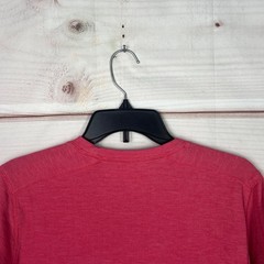 Bonobos Shirt Mens Small Pink Long Sleeve T-Shirt Slim Fit Top Cotton Blend Knit