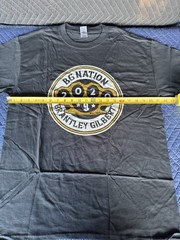 NWT Brantley Gilbert 2020 BG Nation Logo Graphic Gildan T-Shirt Black Unisex-LRG