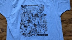 Vintage 1978 Black Heritage Single Stitch T-Shirt Screen Stars XL (Fits Smaller)