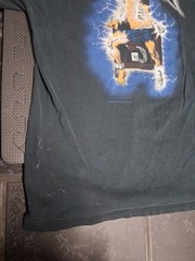 METALLICA vintage 1994 RIDE THE LIGHTNING t shirt ELECTRIC CHAIR Giant LICENSED