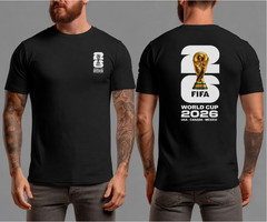 World Cup 2026 T-Shirt Football Soccer USA Worldcup Logo Tee Gildan Softstyle