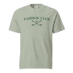 Golf Shirt Fairway Club Comfort Colors 1717 Premium Tee Golfer Gift