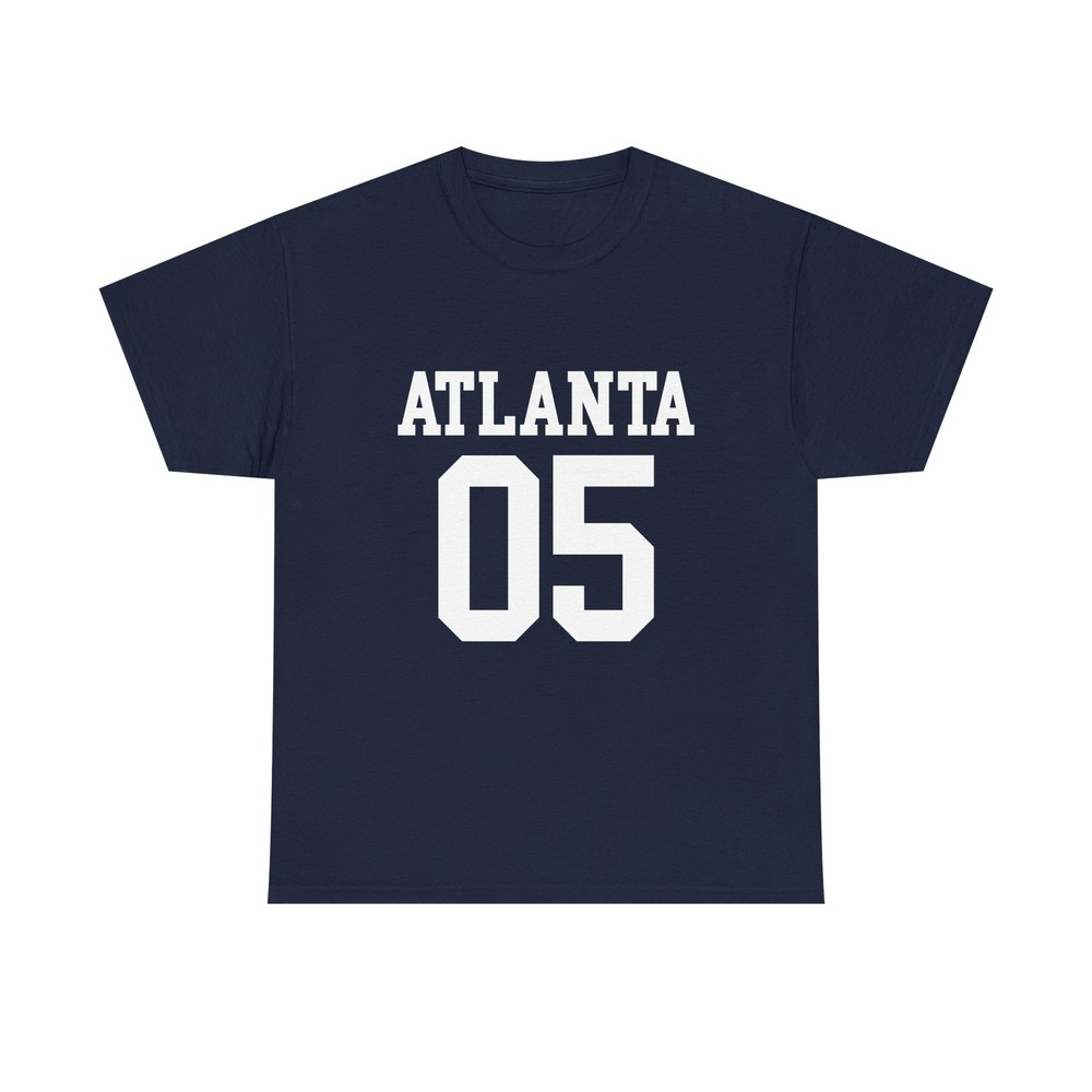 Atlanta 05 retro tee 2005 southern city pride number shirt