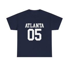 Atlanta 05 retro tee 2005 southern city pride number shirt