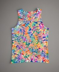 *New* Handmade, Men’s, Fiesta Cruncht Crinkle, Tie Dye Tank Top, All Sizes