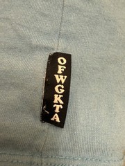 OFWGKTA ODD FUTURE Tank Top Men’s Medium Tri Color Shirt Pink Blue White Hip Hop