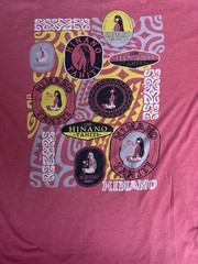 Hinano Tahiti Men’s Red X-Large T Shirt Front & Back Graphic Tee