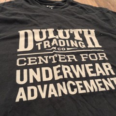 Duluth Trading Men’s Medium Longtail Underwear Advancement Shirt Workwear