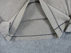 Normal Brand Shirt Mens M Gray Puremeso Long Sleeve Stitch Crew Light Weight Tee